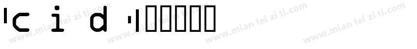 Acids字体转换