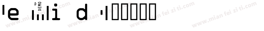 Aerokids字体转换