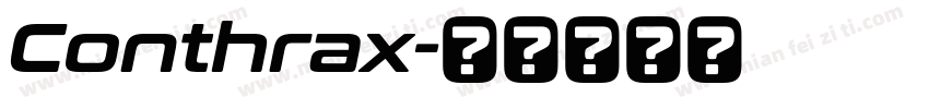 Conthrax字体转换
