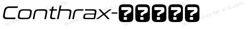 Conthrax字体转换