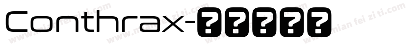 Conthrax字体转换