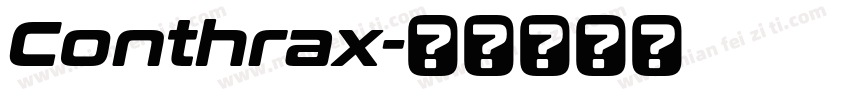 Conthrax字体转换