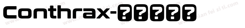 Conthrax字体转换
