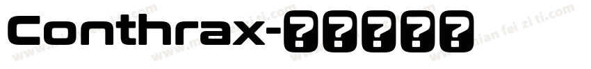 Conthrax字体转换