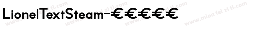 LionelTextSteam字体转换