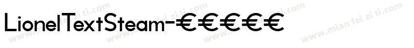 LionelTextSteam字体转换