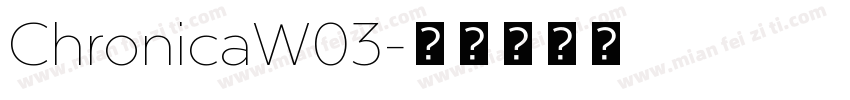 ChronicaW03字体转换