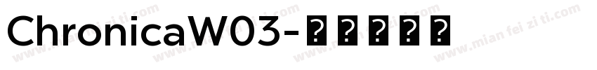 ChronicaW03字体转换