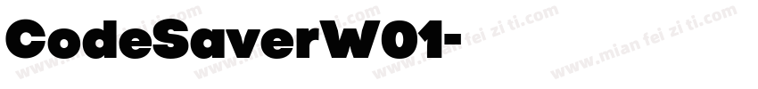 CodeSaverW01字体转换