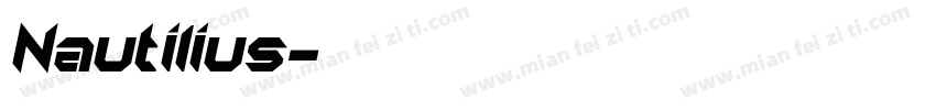 Nautilius字体转换