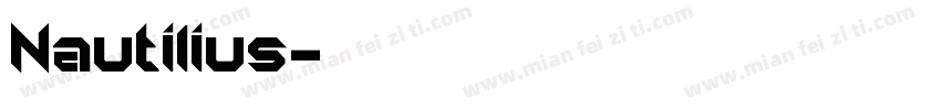 Nautilius字体转换