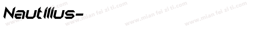 Nautilius字体转换