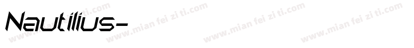 Nautilius字体转换