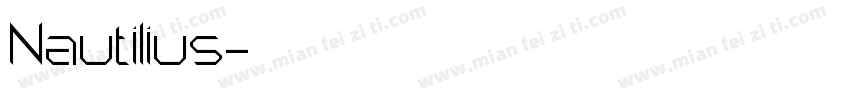 Nautilius字体转换