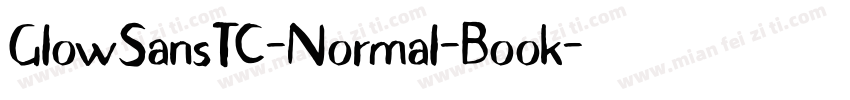 GlowSansTC-Normal-Book字体转换
