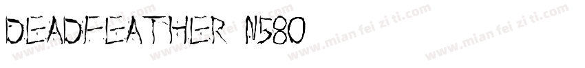 DeadFeather-n580字体转换