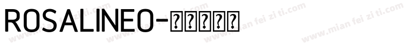 Rosalineo字体转换