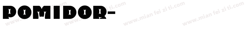 Pomidor字体转换