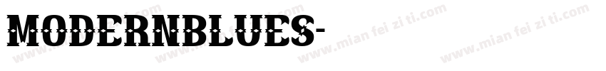 ModernBlues字体转换