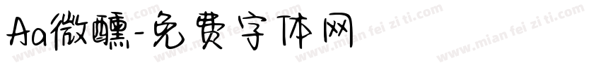 Aa微醺字体转换