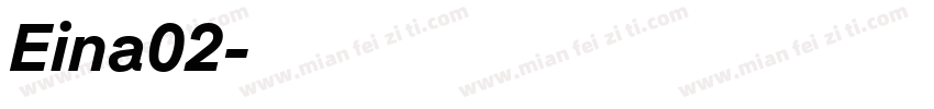 Eina02字体转换