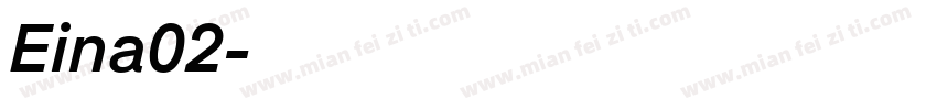 Eina02字体转换