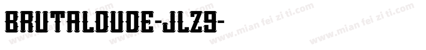 BrutalDude-jLZ9字体转换