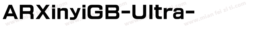 ARXinyiGB-Ultra字体转换