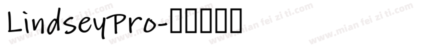 LindseyPro字体转换