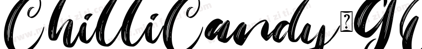 ChilliCandy-GOJ1q字体转换