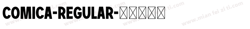 Comica-Regular字体转换