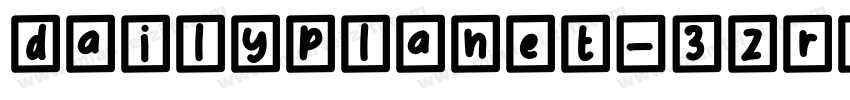 DailyPlanet-3zRq6字体转换