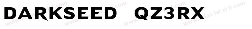DarkSeed-qZ3Rx字体转换