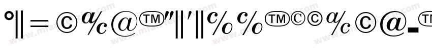 LozangeNoCommercialRegular字体转换