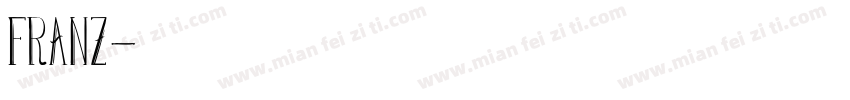 Franz字体转换
