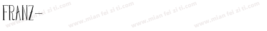 Franz字体转换