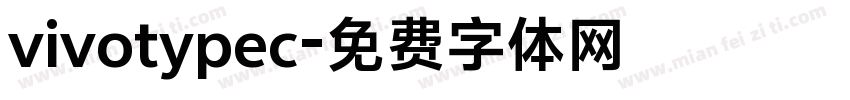vivotypec字体转换