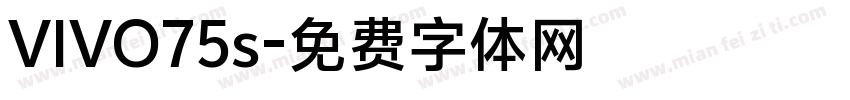 VIVO75s字体转换