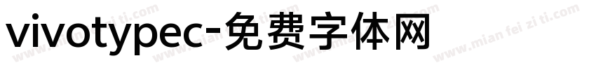 vivotypec字体转换