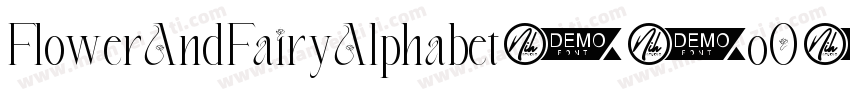FlowerAndFairyAlphabet-3oO3字体转换