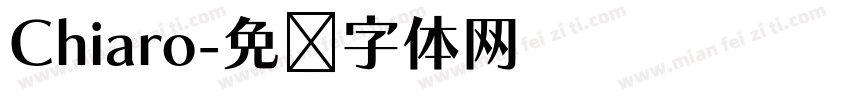 Chiaro字体转换