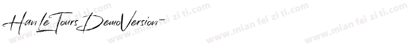 HanLeToursDemoVersion字体转换