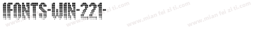 ifonts-win-221字体转换