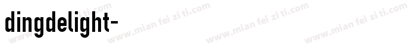 dingdelight字体转换