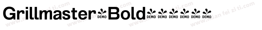 Grillmaster-Bold字体转换
