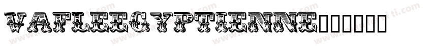 VafleEgyptienne字体转换