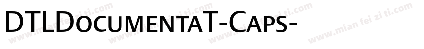 DTLDocumentaT-Caps字体转换