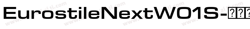 EurostileNextW01S字体转换