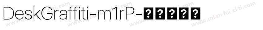 DeskGraffiti-m1rP字体转换