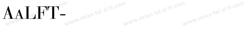 AaLFT字体下载字体转换